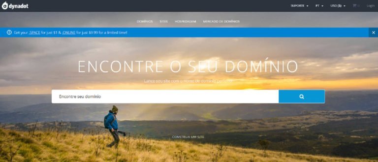 Dynadot | Cartão Pré-Pago Internacional Dynadot