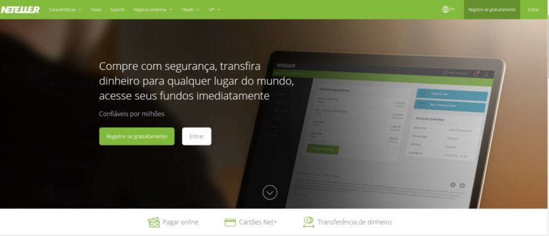 NETELLER HOME | Cartão Pré-Pago Internacional NETELLER HOME