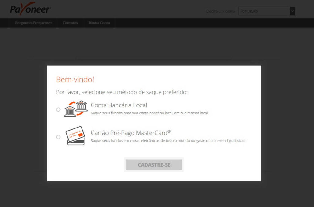 Payoneer Conta Bancaria Cartao Payoneer Conta Bancaria Cartao