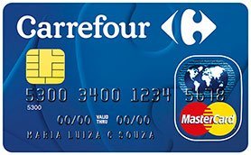 Cartão de crédito internacional Cartão de crédito internacional Carrefour