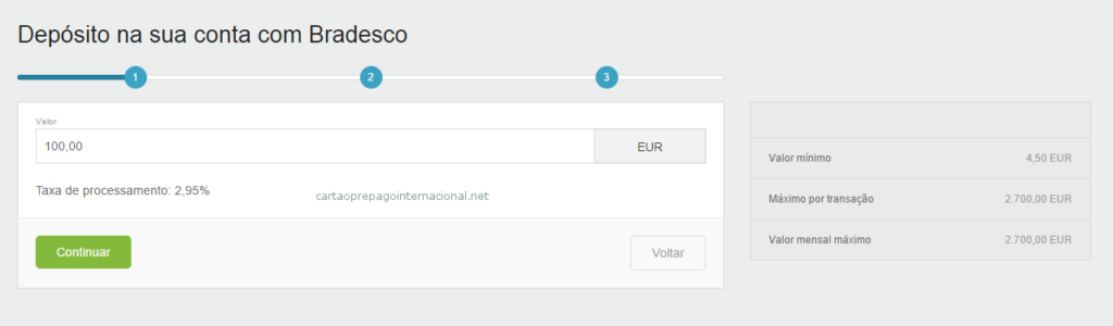 Depositar NETELLER Pelo Bradesco 1 Depositar NETELLER Pelo Bradesco 1