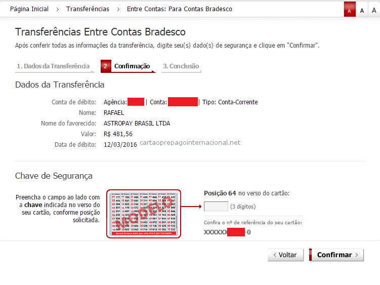Depositar NETELLER Pelo Bradesco 7 Depositar NETELLER Pelo Bradesco 7