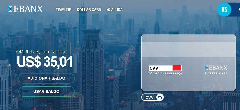 Ebnax Dollar Card CVV 2 Ebanx Dollar Card CVV 2