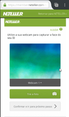 Verificação da conta NETELLER 7 Verificação da conta NETELLER 7