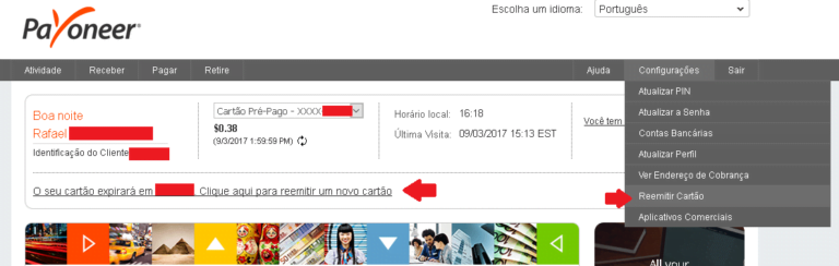 Payoneer Cartao Expirado | Cartão Pré-Pago Internacional Payoneer Cartao Expirado | Cartão Pré-Pago Internacional