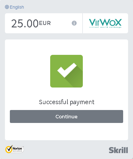 Depositar Virwox pela Skrill Euros 4 Depositar na VirWox pela Skrill em euros 4