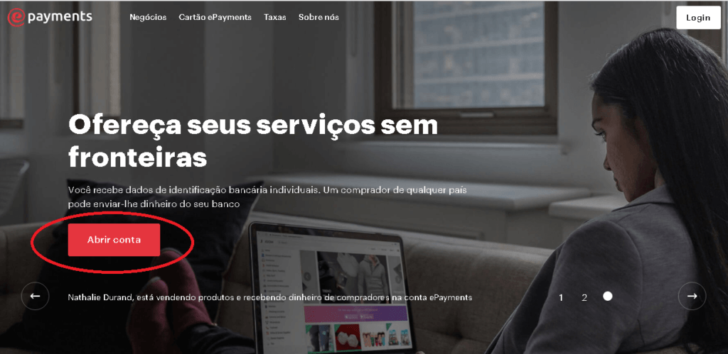 Epayments Abrir Conta | Cartão Pré-Pago
