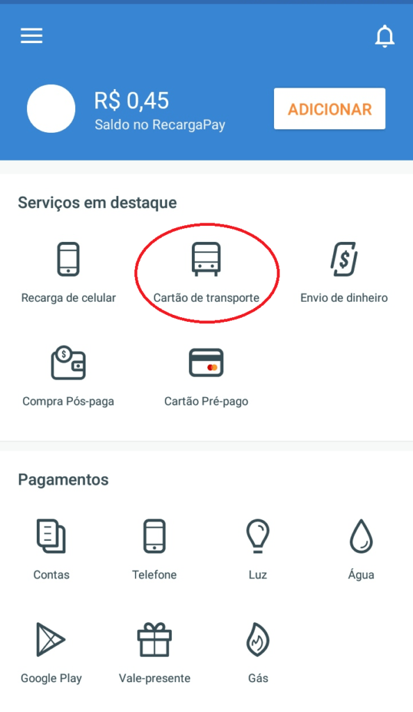 recargapay recarregar cartao transporte recargapay recarregar cartão transporte
