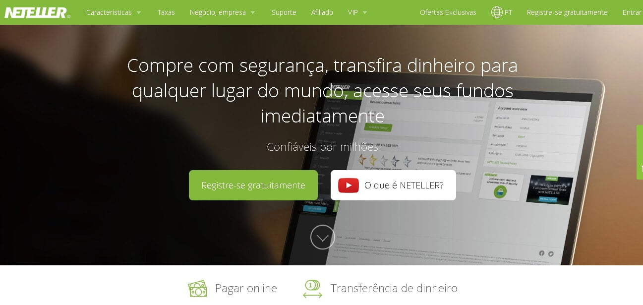 NETELLER e Skrill voltam forma pagamento Brasil NETELLER E SKRILL VOLTAM COMO FORMA DE PAGAMENTO NO BRASIL